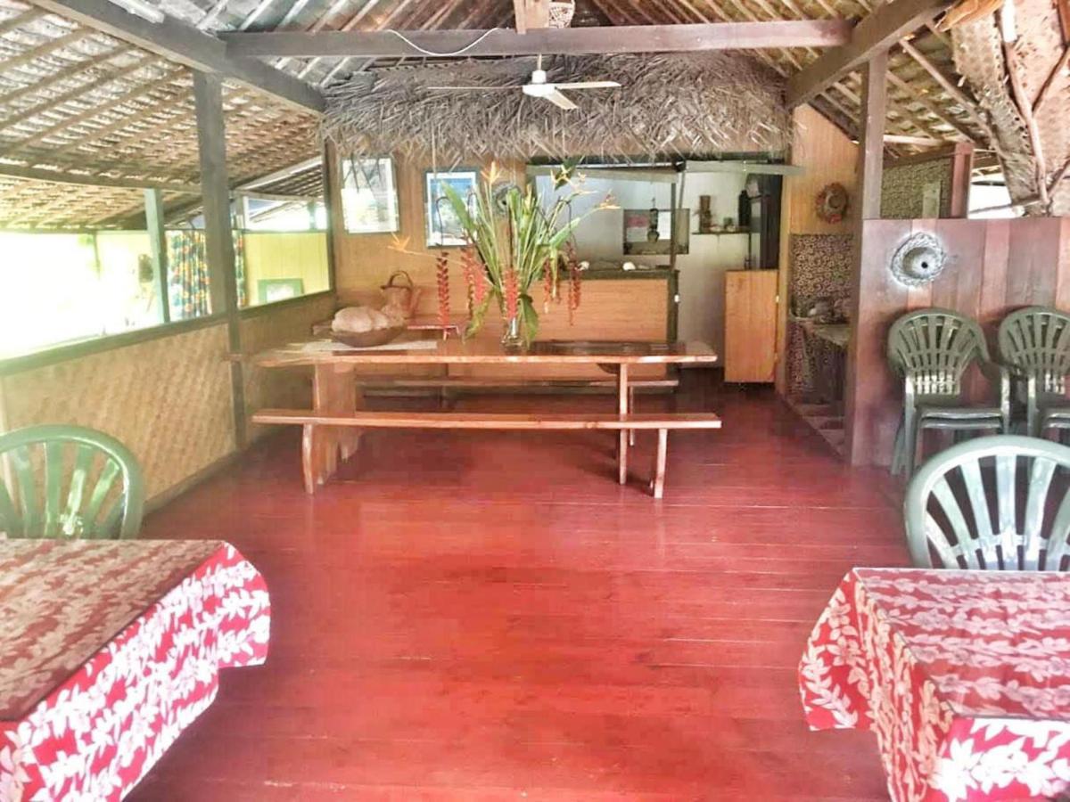 Huahine - Bungalow Tiare Fare Exterior foto